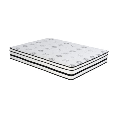 Par l'intermédiaire du matelas pleine grandeur, 4 couches de mousse infusée de thé vert hybride, 12 pouces