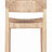Seagrove Woven Water Hyacinth and Rubberwood Chair