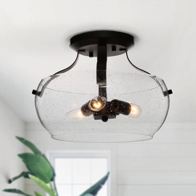 Angelise 3-Light 12.1'' Semi Flush Mount