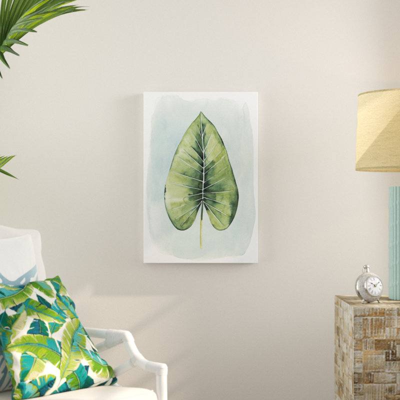 Paradise Palm Leaves III by Grace Popp - Painting Print, 76cm H x 51cm W, Wrapped Canvas