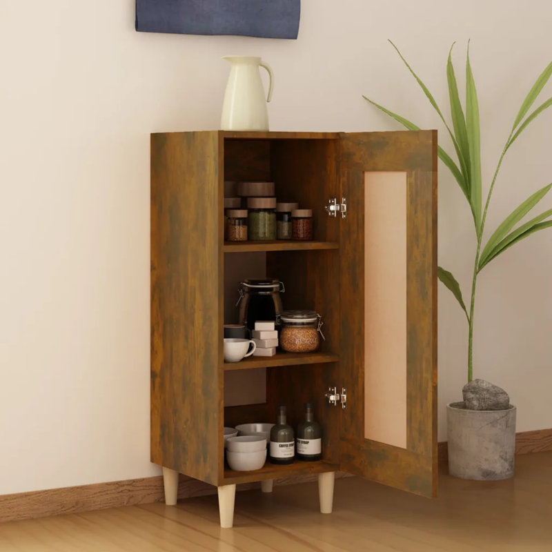 Sundown 34.5cm Sideboard, Smoked oak
