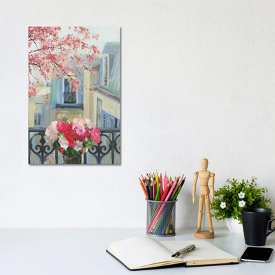 Paris in the Spring II 1 Piece Wrapped Canvas Painting