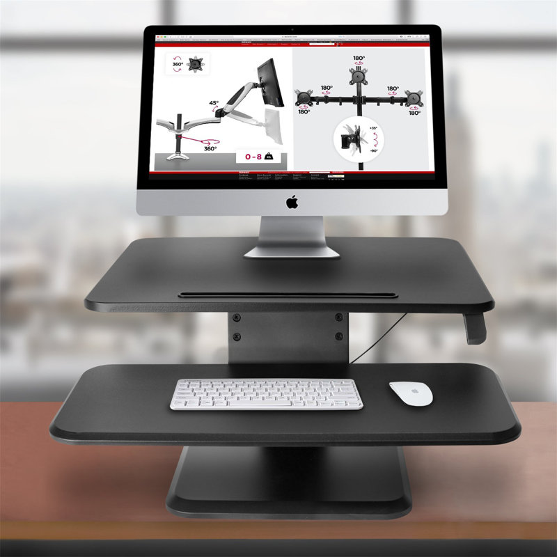 Steel Standing Desk Converter
