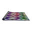 Vert abstrait/violet/Tapis décoratif blanc cassé-1353795954
