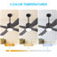 Ventilateur de plafond 4 pales en bois massif avec ensemble d'éclairage Dc Motor-549035776-556845207-556845200