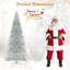 Jabril Lighted Artificial Christmas Tree-577988655