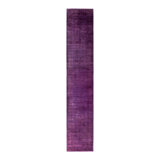 Overyed One-of-a-Kind Runner 2'7" X 14'3" Hand Knotted Area Rug