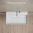 MonBlari 31.5" X 18" Rectangle Solid Surface Wall Mount Sink Matte White-126678453-126678454