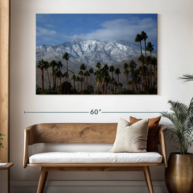 Palm Springs Sierras, H 34 po x l 51 po