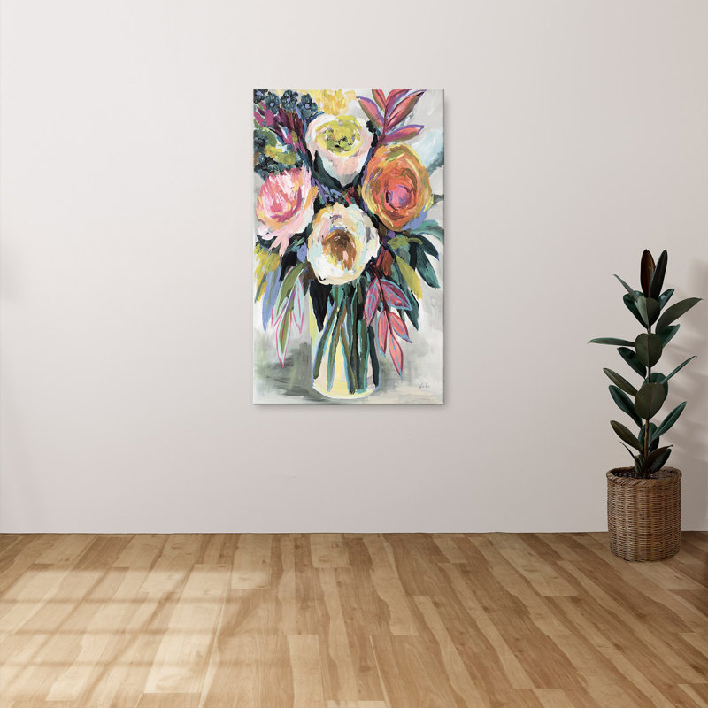 "First Kiss Light" par Jeanette Vertentes, reproduction sur toile, H 24 po x l 40 po
