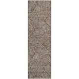 Premium Machine Washable Prisco Brown Rug