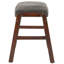 Tabouret moderne rembourré avec cadre en bois pour une utilisation polyvalente-713124638-713124639