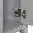 36" Bathroom Vanity With Ceramic Basin, Two Cabinets And Five Drawers, Solid Wood Frame