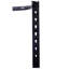 Vertical 2-Bike Garage Wall Storage Rack, Heavy-Duty Steel, Black