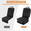 Housse imperméable et matelassée pour siège de voiture pour animaux de compagnie avec côtés surélevés et poche de rangement-133669190