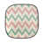 Rose / crème / chevron vert est en rupture de stock