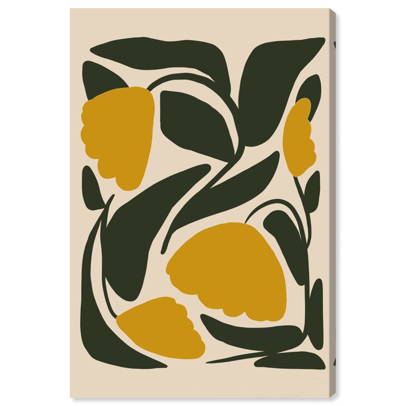 Art mural floral From My Botanical Garden par Art Remedy, Toile tendue, H 36 po x l 24 po