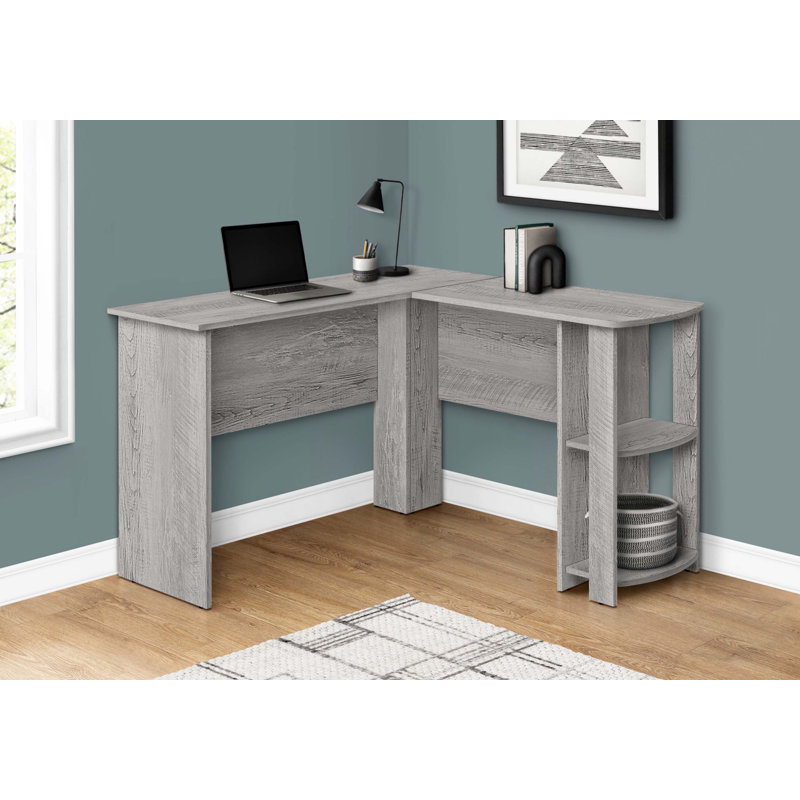 Bureau d'ordinateur, Gris