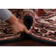 Tapis à motif oriental géométrique traditionnel 4 x 6
