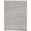 Tapis en laine / coton gris Breilynn-1278494155