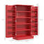 Armoire de cuisine autoportante moderne avec 12 tablettes de porte-128129986