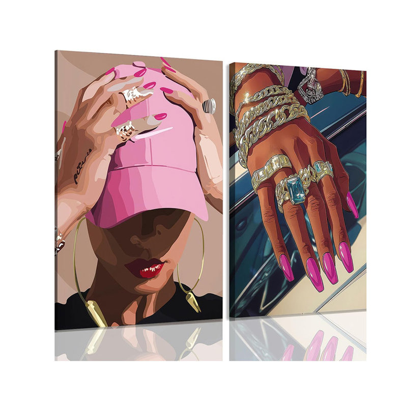 2 Piece Wrapped Canvas Print