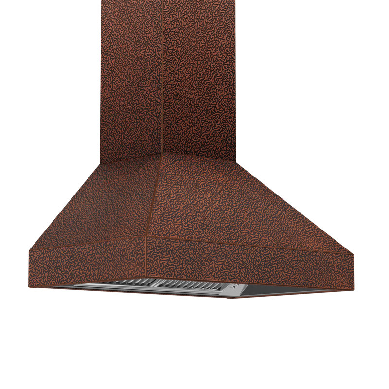 30" 400 CFM Convertible Wall Mount Range Hood, Oil-Rubbed Bronze, 30" W