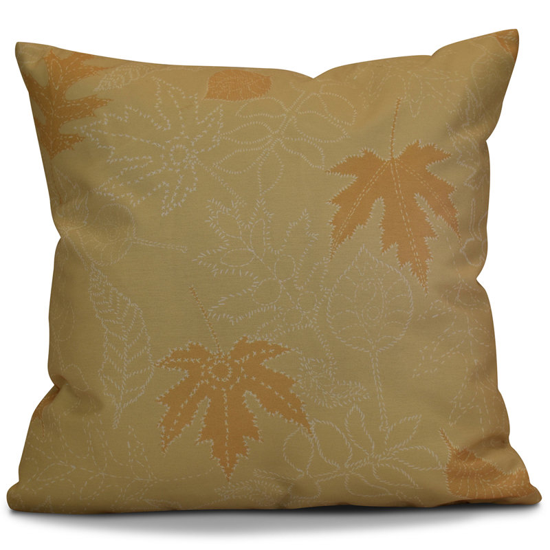 Housse de coussin carré, Doré
