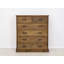 Broussard Solid Wood 112cm W 6 - Drawer Chest of Drawers