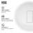 Bryant 15" L x 15" W x 5" H Matte White Handmade Round Vessel Bathroom Sink