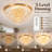 32" Modern 13 - Lights Crystal Flush Mount Lighting Dimmable