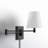 Janis Steel Plug-in Swing Arm Sconce-1537679397
