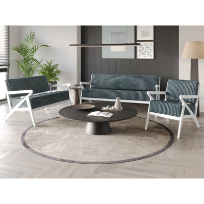 Ensemble de canapé contemporain 3 pièces Merrin