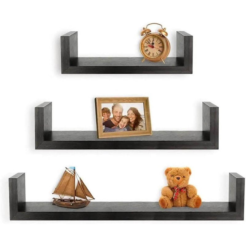 Floating Shelf, Black