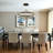 2-Light LED Tiered Circle Chandelier