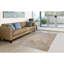 Tapis beige à motif floral Nauman-833456998