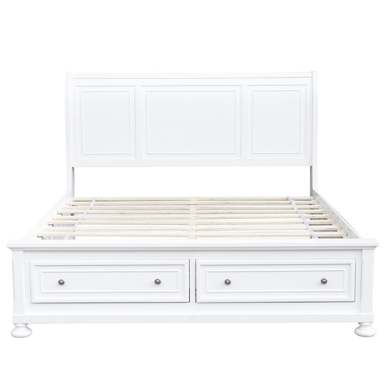 Willow Ridge Lavenia Storage Sleigh Bed, King