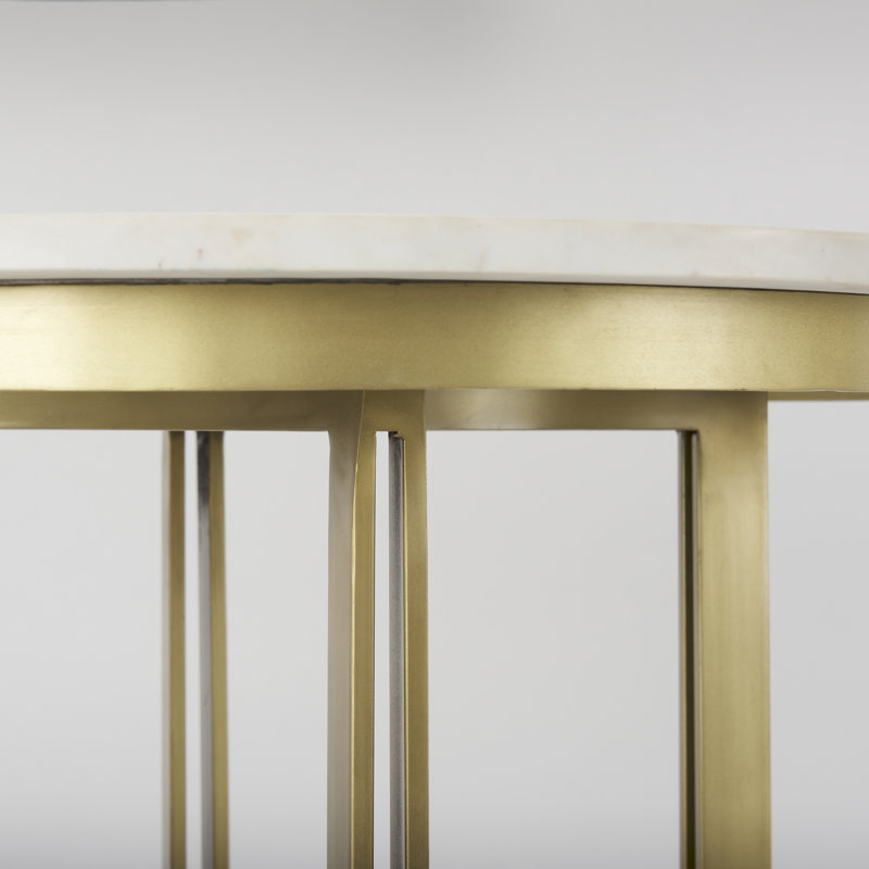 Table de salle à manger Wainwright, Or, 32 po x 32 po, Hauteur du comptoir (hauteur de 38 po)
