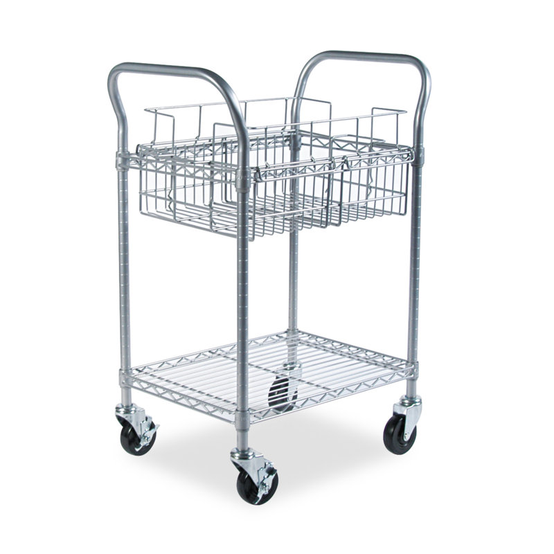 Wire File Cart