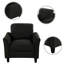Ensemble de canapé 2 pièces, fauteuil rembourré et canapé 3 places-787396958