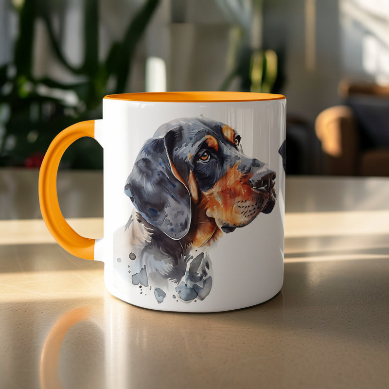 Mug, Orange, 3