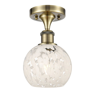 Plafonnier semi-encastré 1 lumière Ballston - Adreann