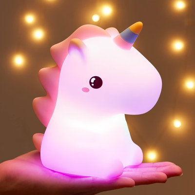 Fire Unicorn Night Light