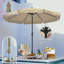 Parasol de patio drapé-1053740360