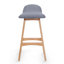 Ensemble de 2 tabourets de bar 28,5 po Mid-Century-689540533-689540529