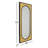 Anara Rattan Frame Rectangle Leaning Mirror