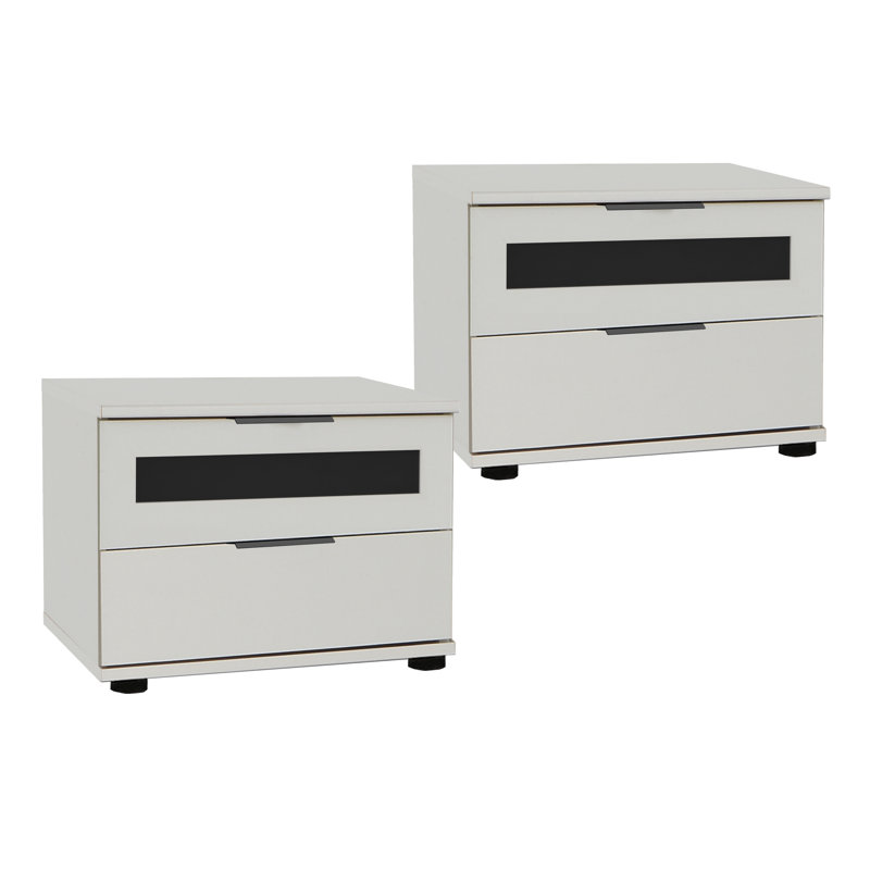 Neyra 52 cm W Bedside Table