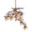 Pine Branch 12 - Light Chandelier
