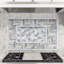 Venatino Elysia 0.75 in. x 12 in. Honed Marble Pencil Molding Tile Trim