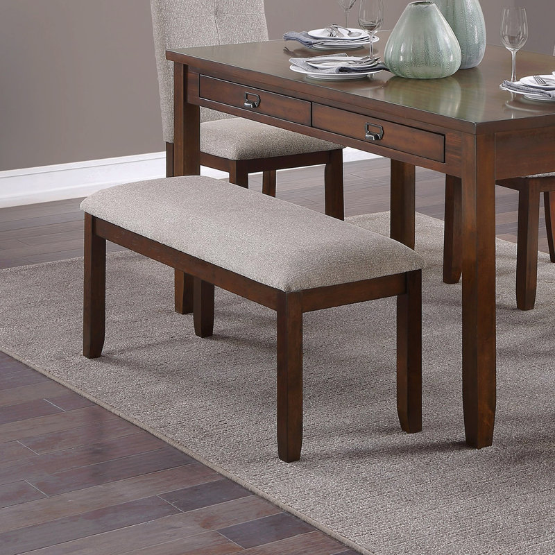 Banc de chenille foncé 1pc